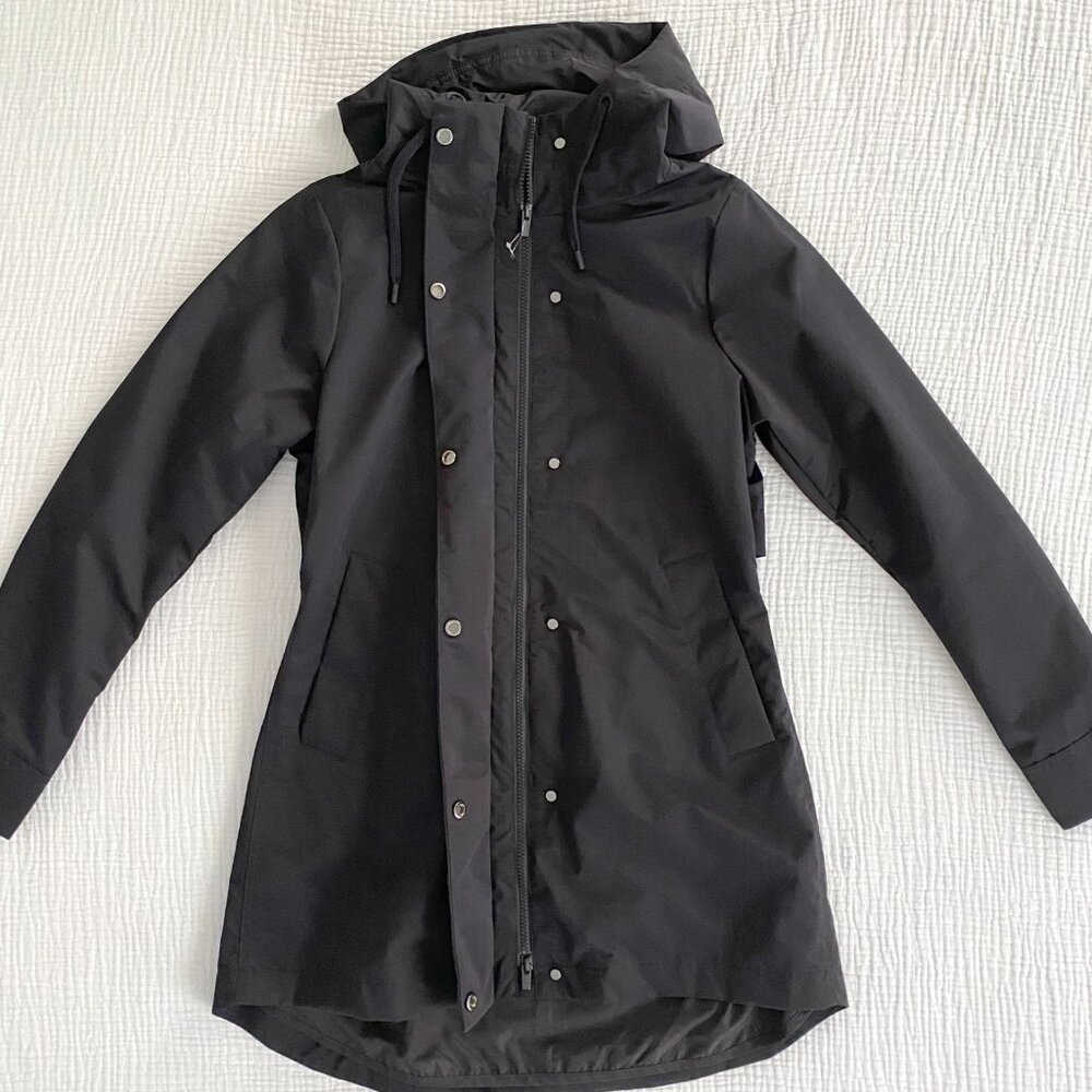 Athleta Hooded Raincoat (S) NWOT - Picture 3 of 11